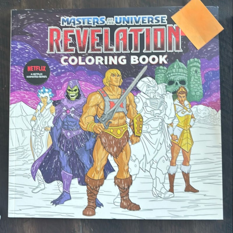 Masters of the Universe: Revelation Official Coloring Book (Essential Gift for Fans)