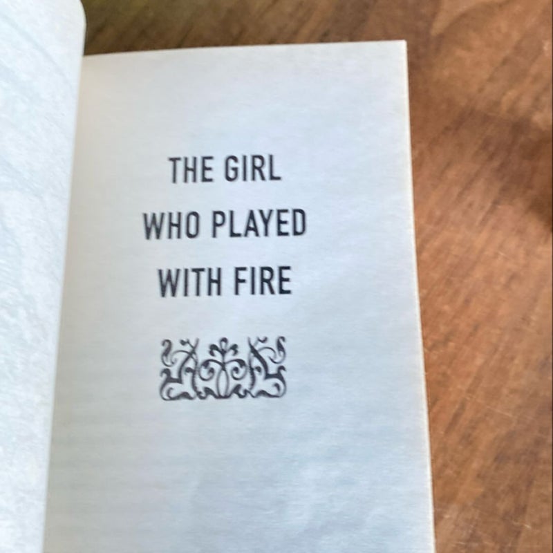 The Girl Who Played with Fire