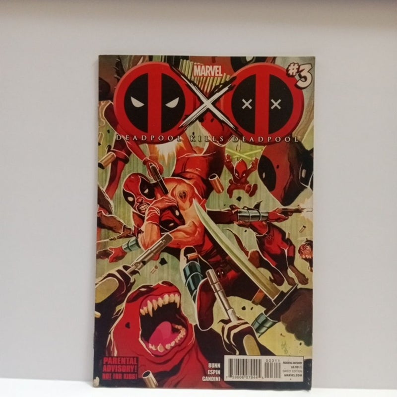 Deadpool kills Deadpool #3 comic book