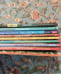 Bundle of 9 Magic Tree House Books