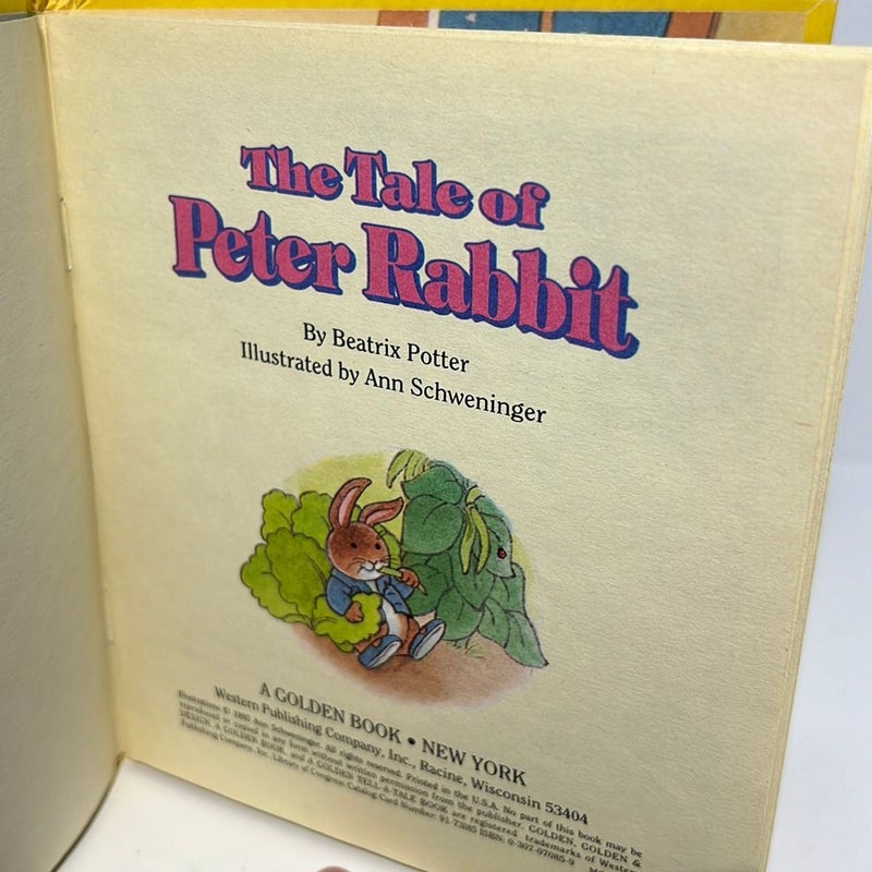 The Tale of Peter Rabbit (A Golden Tell-A-Tale Book) 
