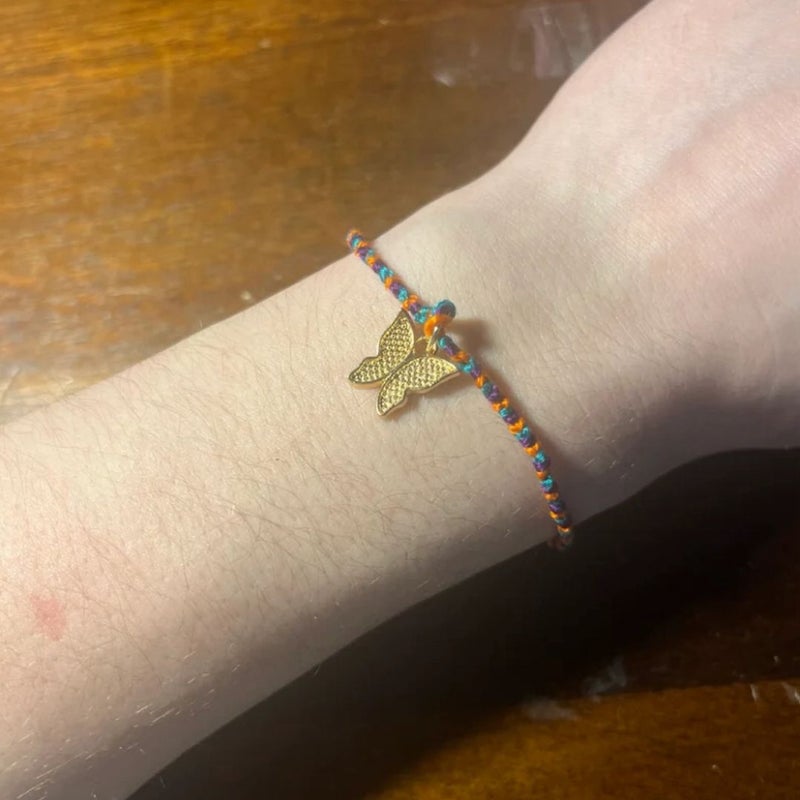 Itty Bitty Butterfly - Handmade Bracelet