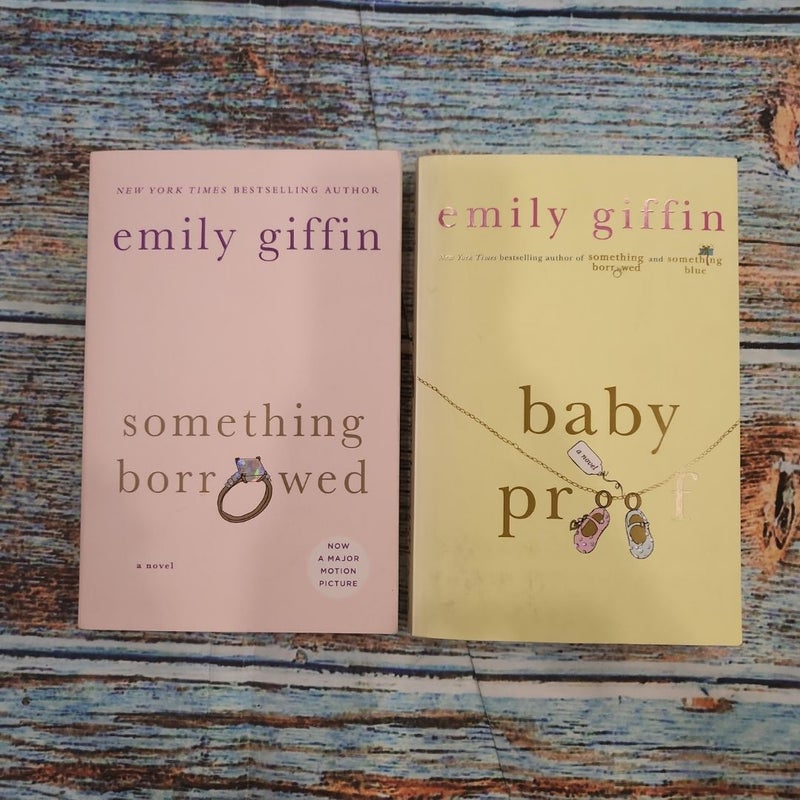 Something Borrowed & Baby Proof Book Bundle