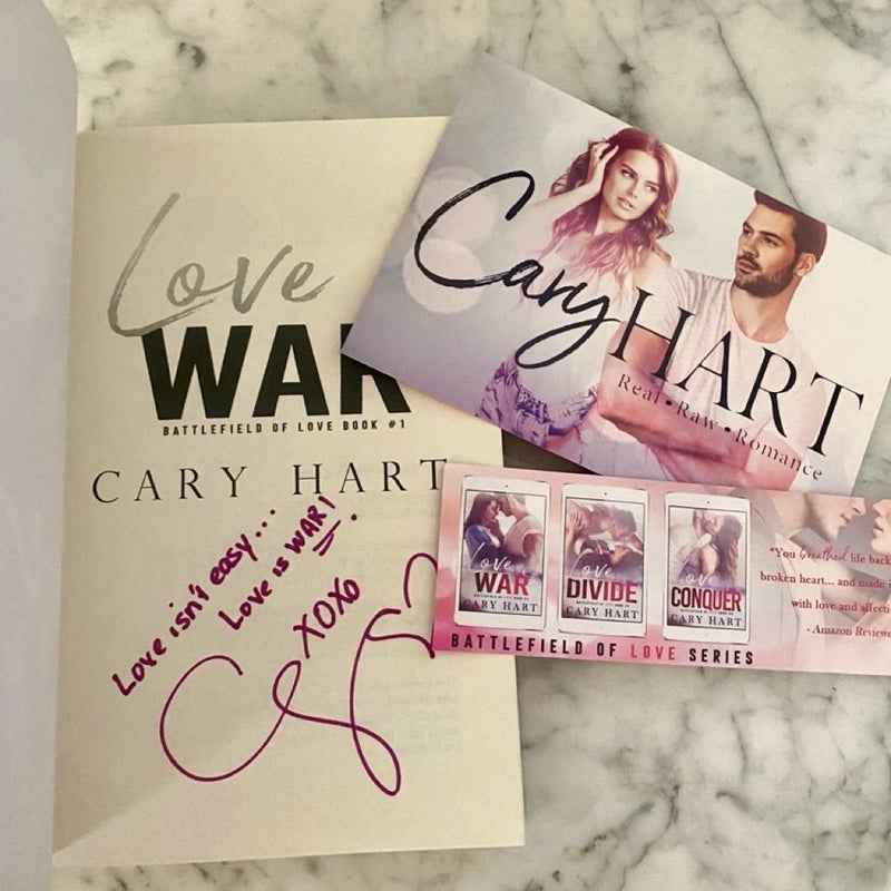 Love War & Love Conquer (signed)