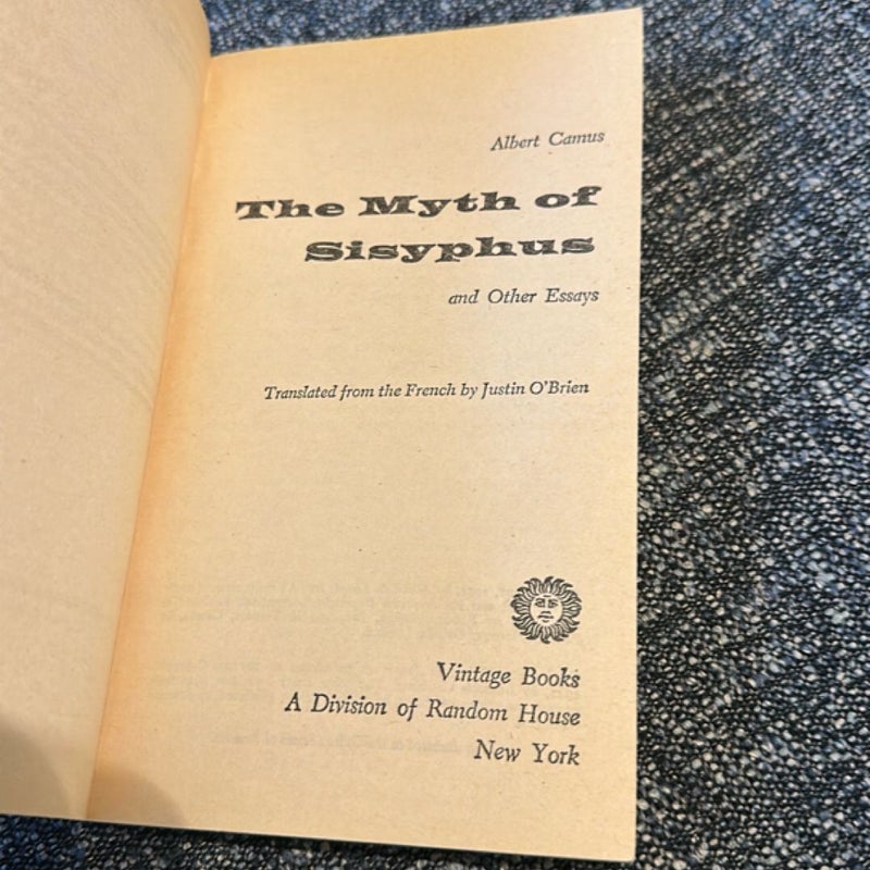 The Myth of Sisyphus