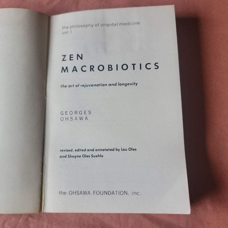 Zen Macrobiotics