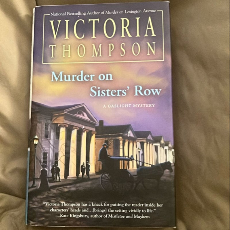 Murder on Sisters' Row