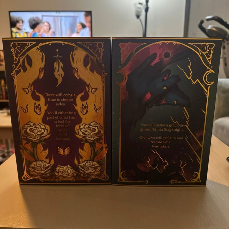 Bookish Box An Heir Comes to Rise Books 4 & 5 Signed
