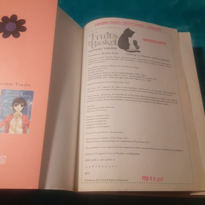 Fruits Basket Collector's Edition, Vol. 9