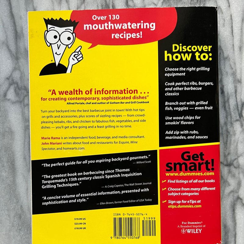 Grilling for Dummies® by Marie Rama, John Mariani, Bryan Miller