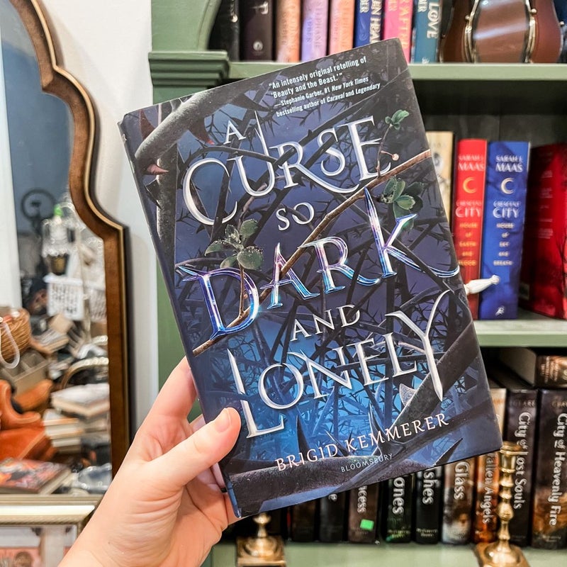 1st Ed, 1st Printing of A Curse So Dark and Lonely