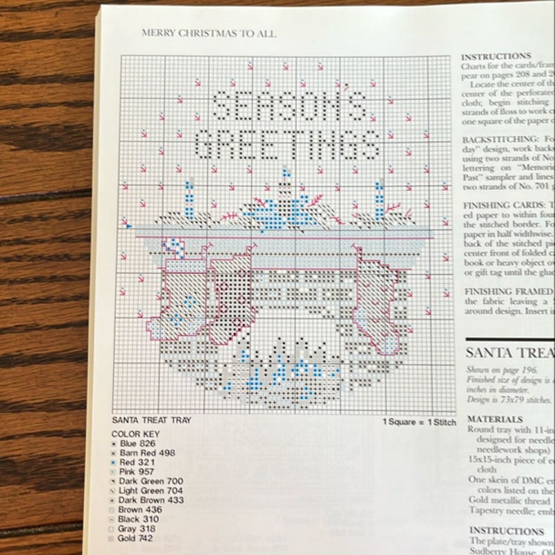 Better Homes and Gardens Four Seasons Cross-Stitch