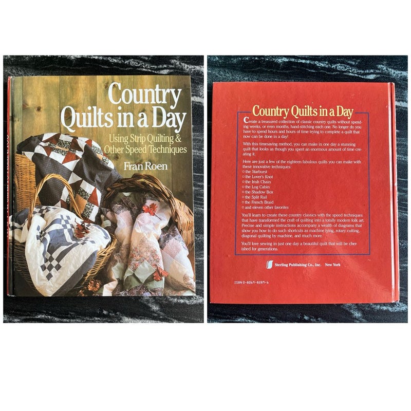 Country Quilts in a Day