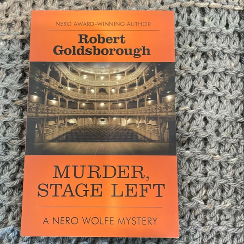 Murder, Stage Left