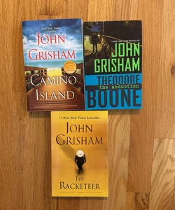 Lot of 3 John Grisham paperback books 