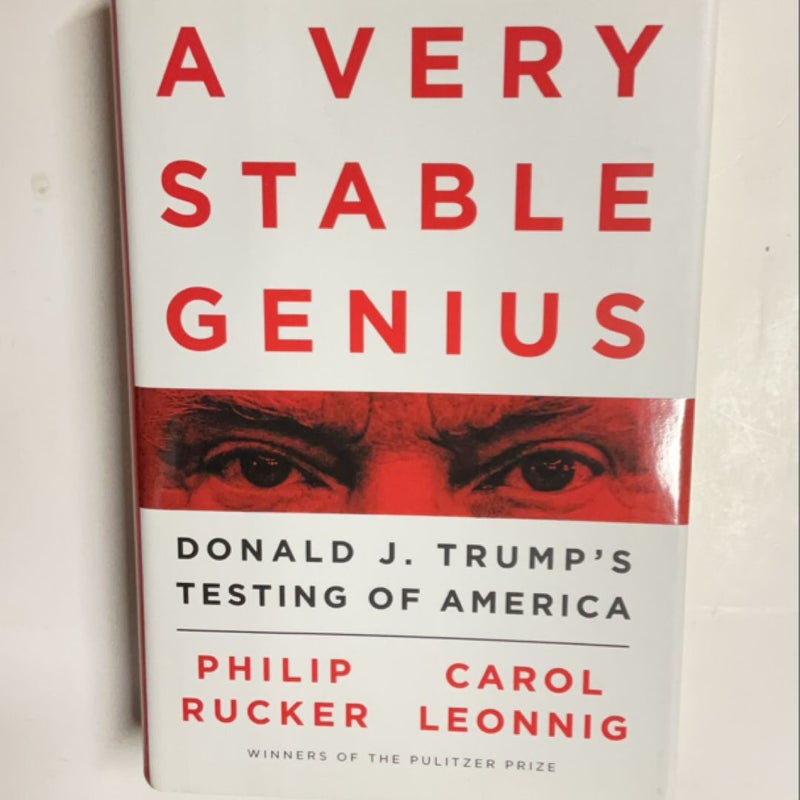 A Very Stable Genius