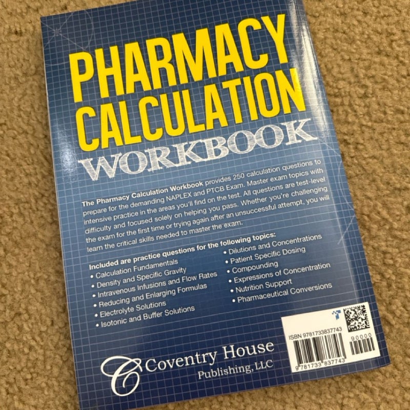 Pharmacy Calculation Workbook