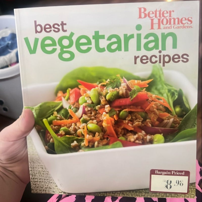 Better Homes and Gardens Best Vegetarian Recipes (BN)