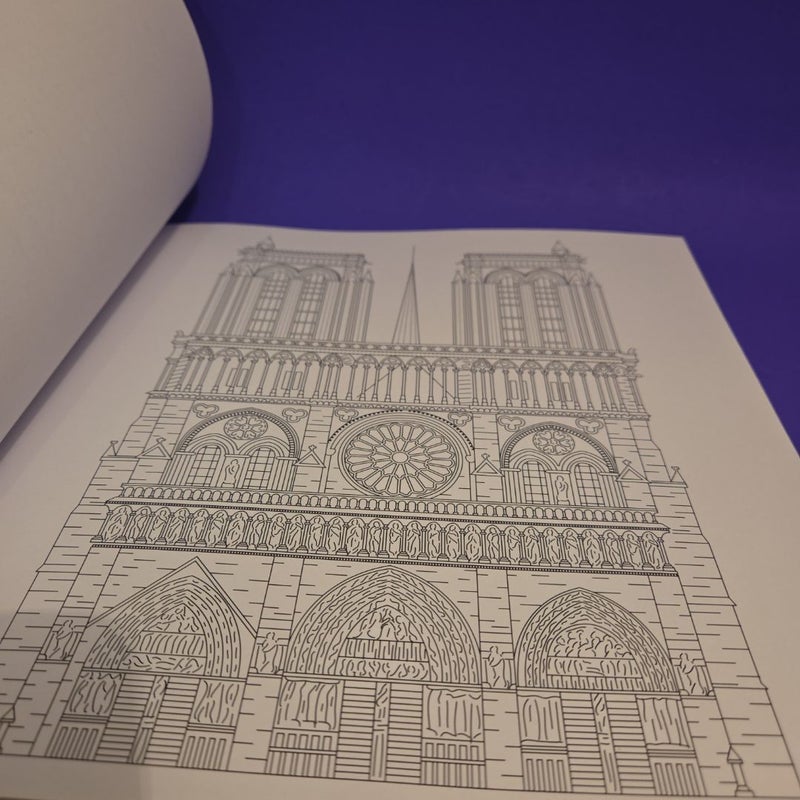 Barnes & Noble Bonjour Paris Coloring Book