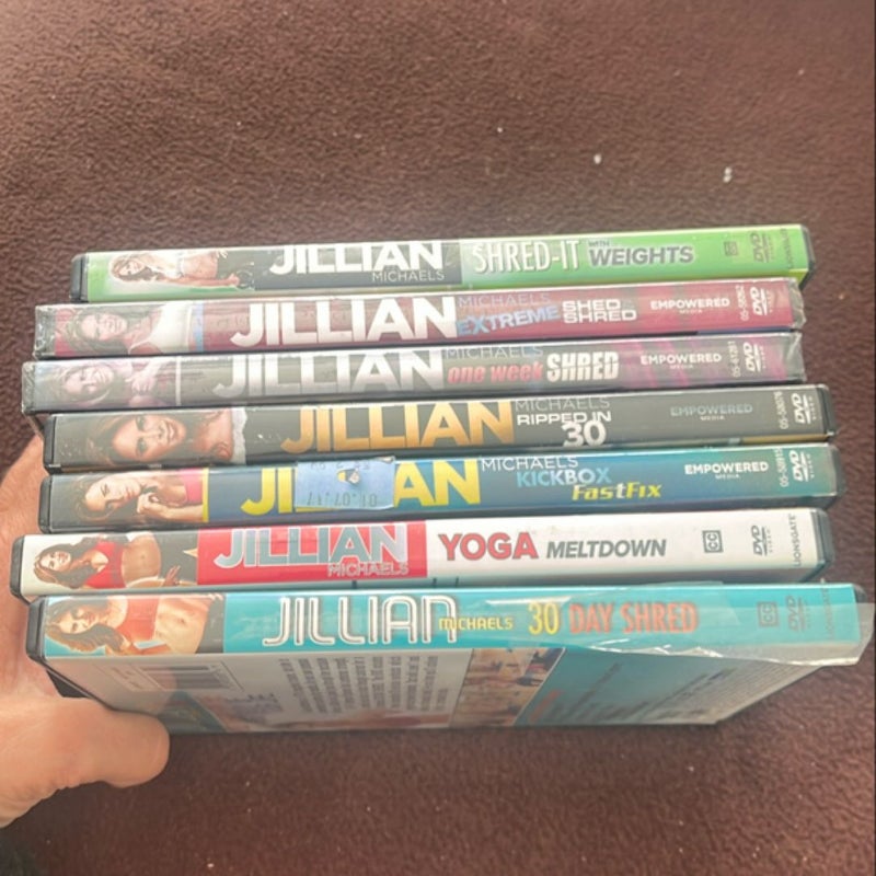 Jillian Michaels DVD set