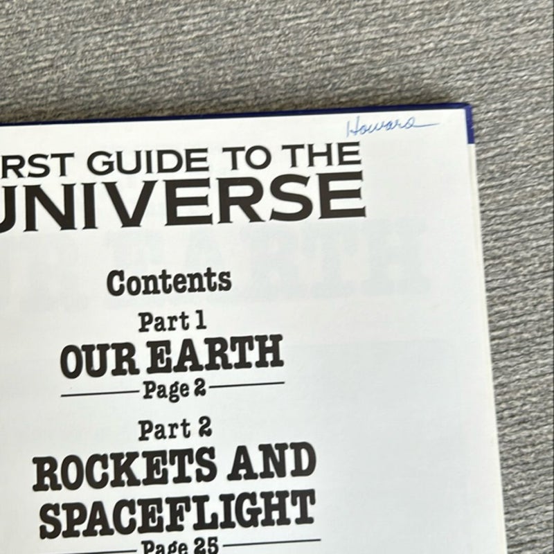 The Usborne First Guide to the Universe