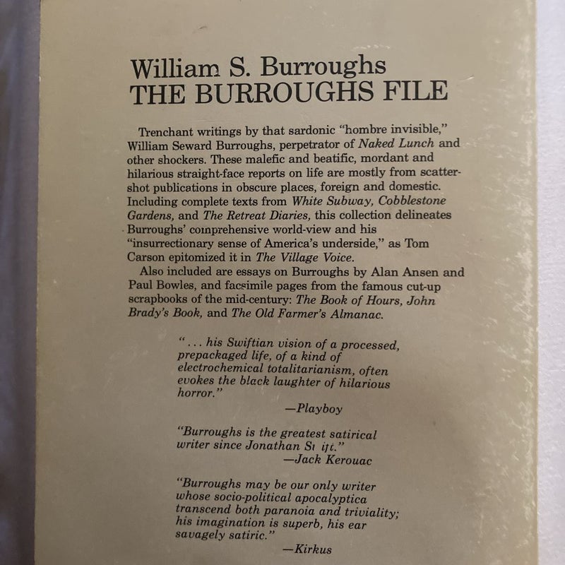 The Burroughs File