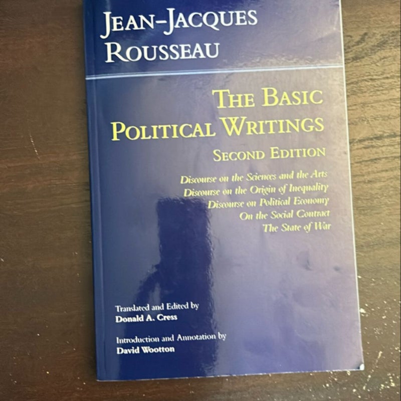 Rousseau: the Basic Political Writings