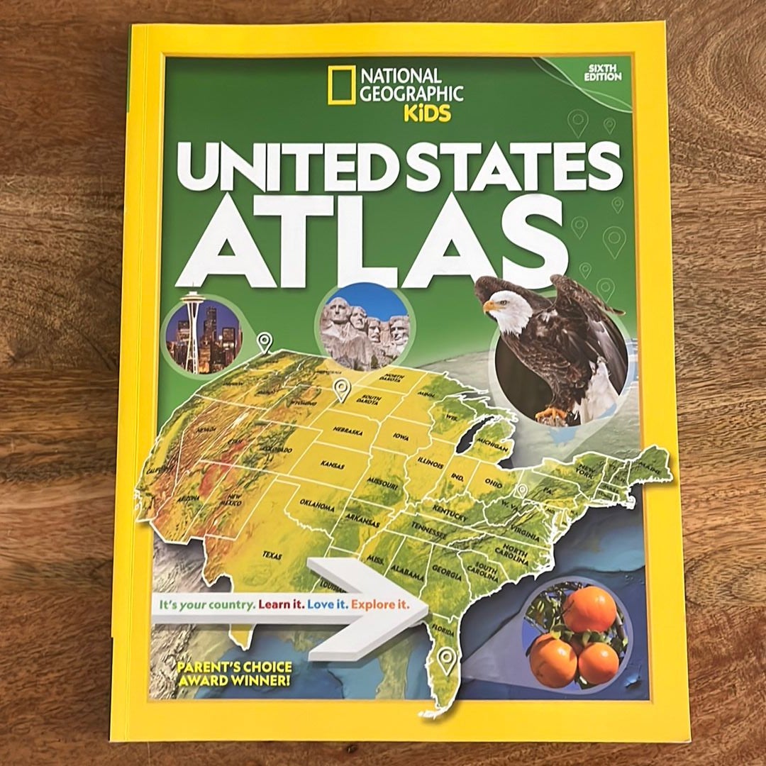 National Geographic Kids U. S. Atlas 2020, 6th Edition