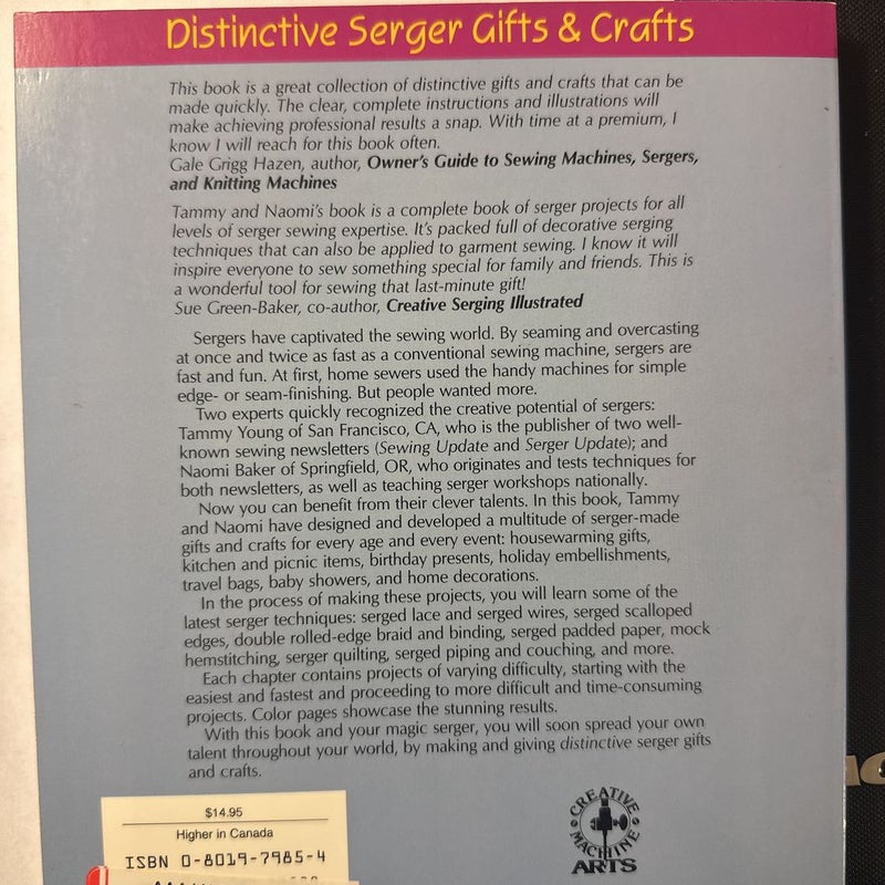 Serger Gifts & Crafts An Idea Book For All Occasions