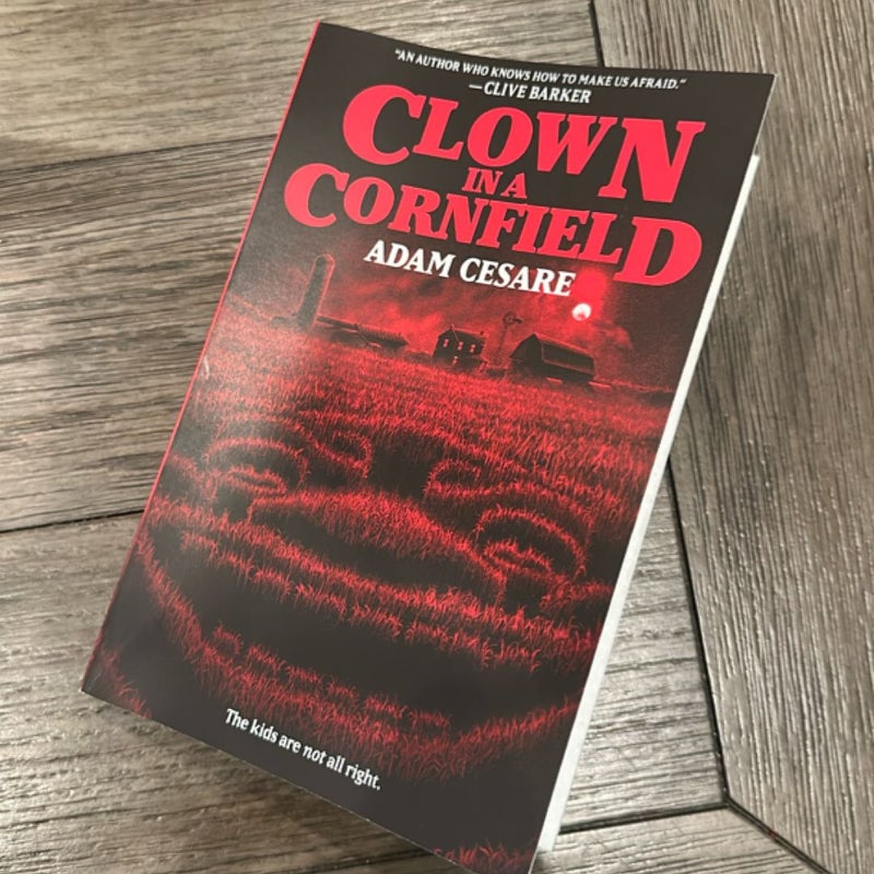 Clown in a Cornfield