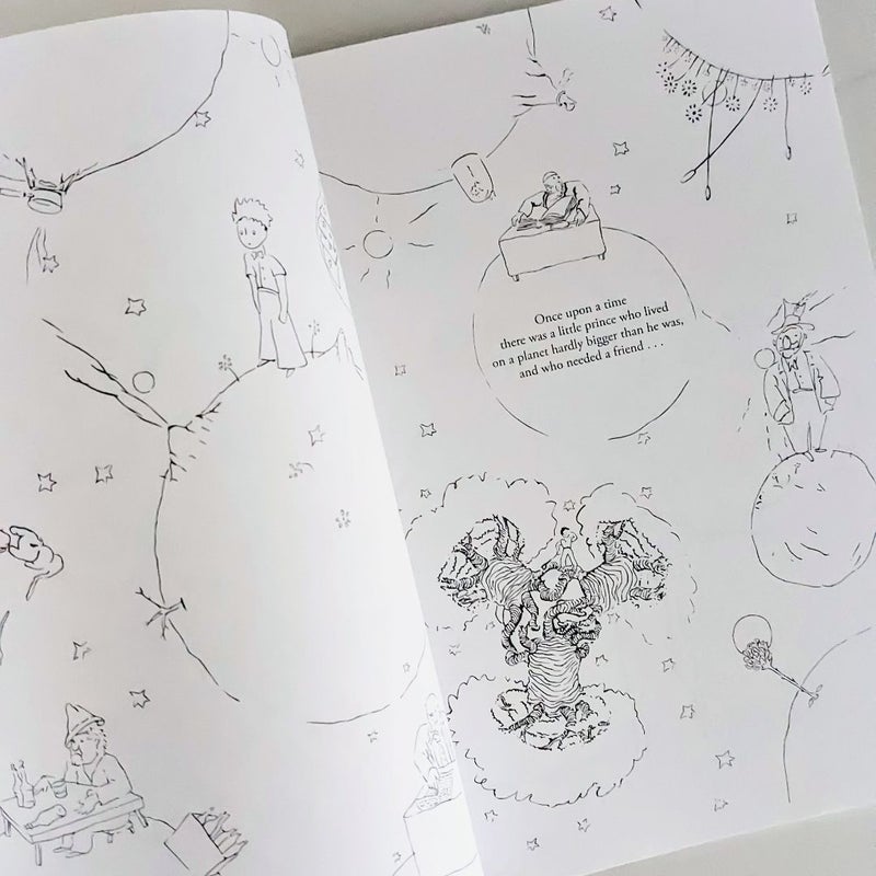 The Little Prince Coloring Book by Antoine de SaintExupéry, Paperback