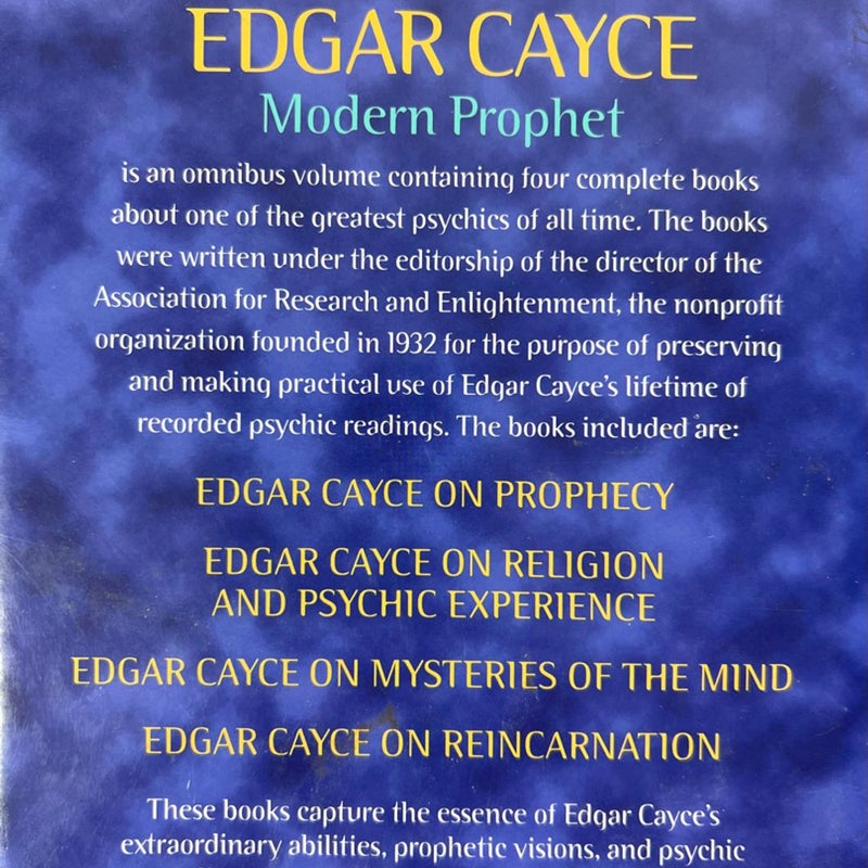 Edgar Cayce Modern Prophet