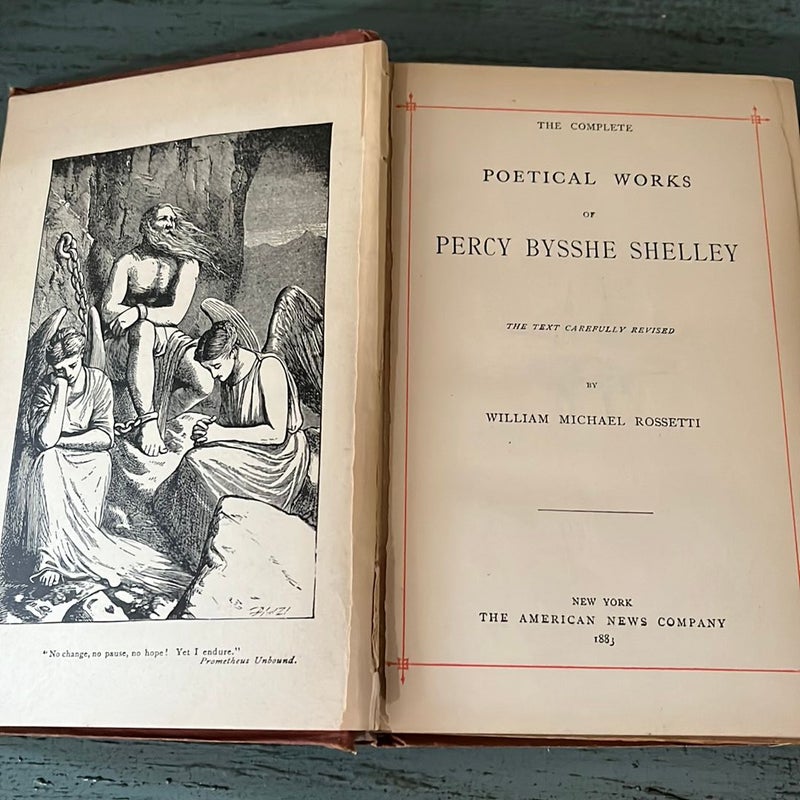 The Complete Poetical Works of Percy Bysshe Shelley