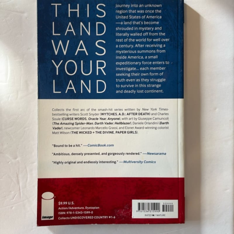 Undiscovered Country Volume 1