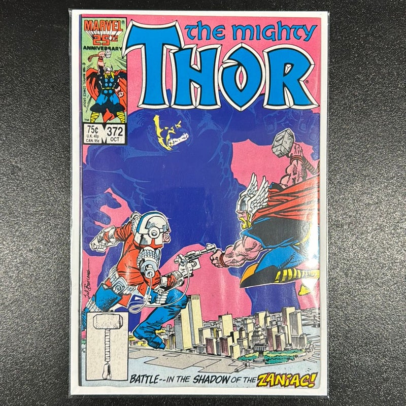 The Mighty Thor # 372 Oct 1986 Marvel Comics 