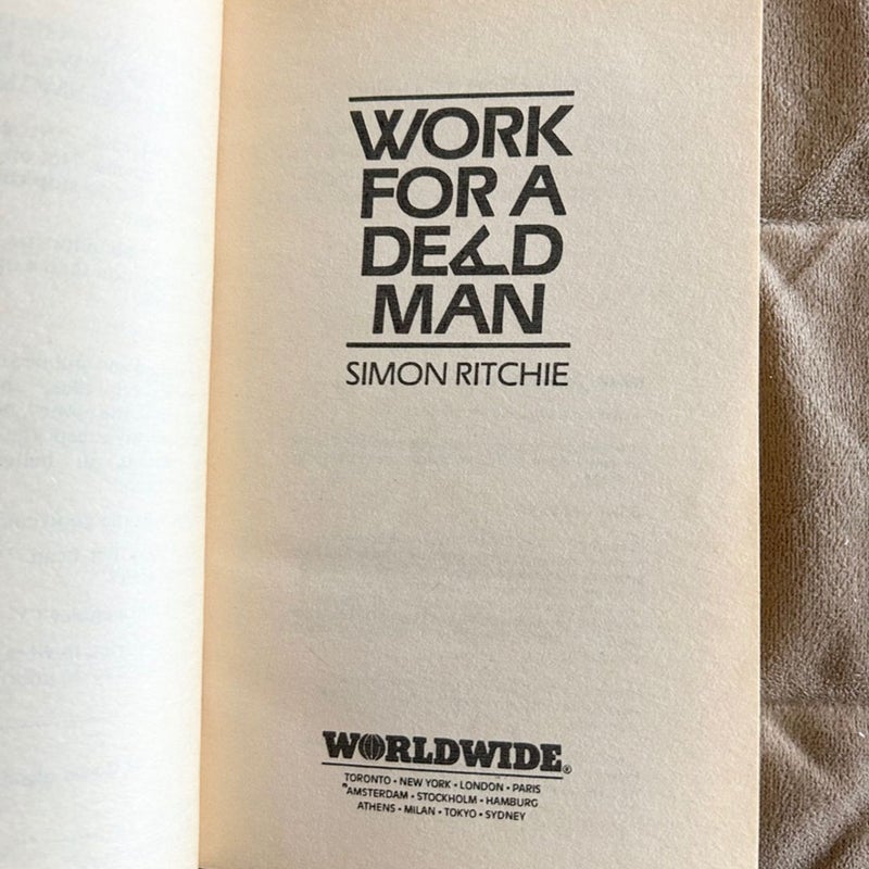 Work for a Dead Man  1274