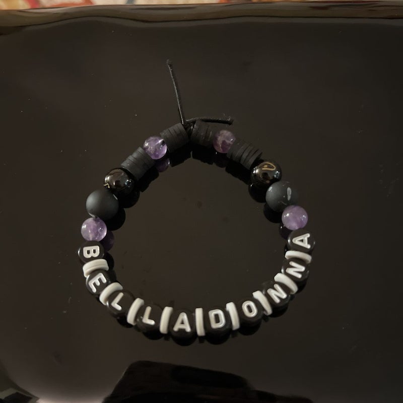 Belladonna and Foxglove bracelets 