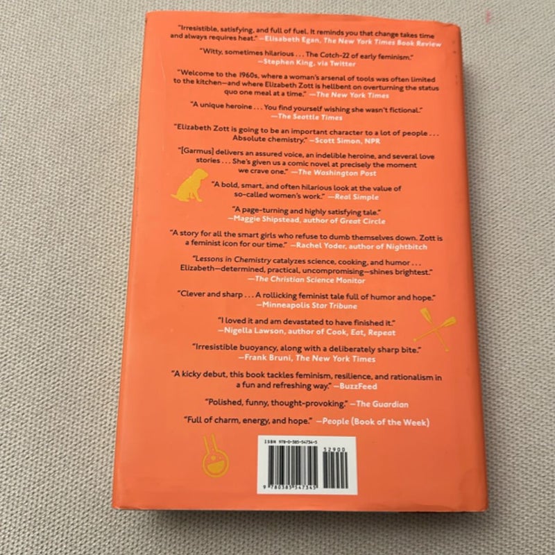 New: Lessons in Chemistry by Bonnie Garmus