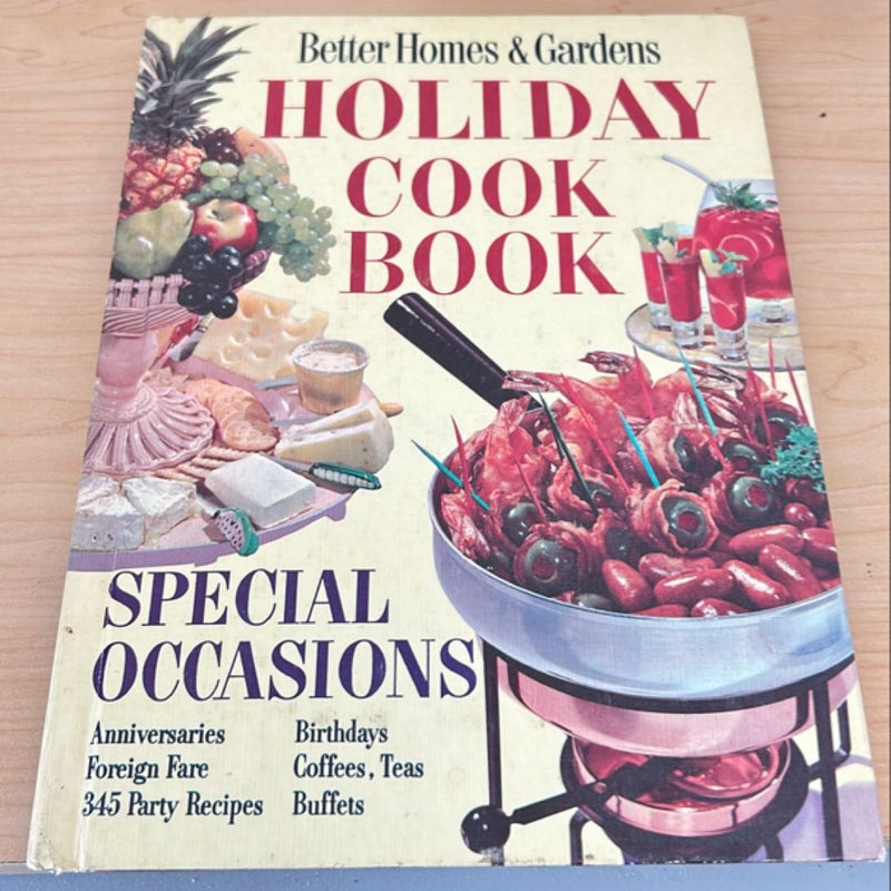 Better Homes & Garden Holiday Cook Book