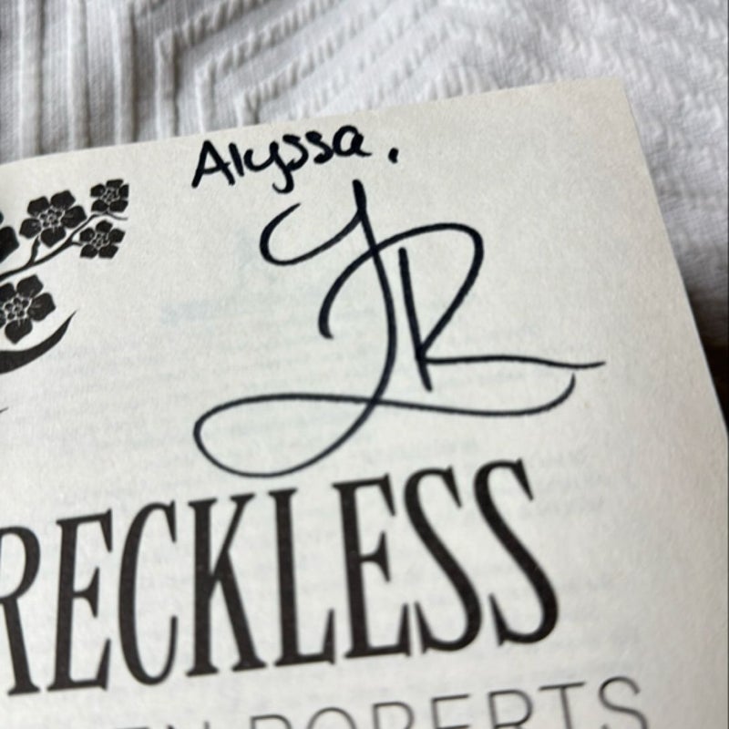 Reckless ** SIGNED B&N exclusive