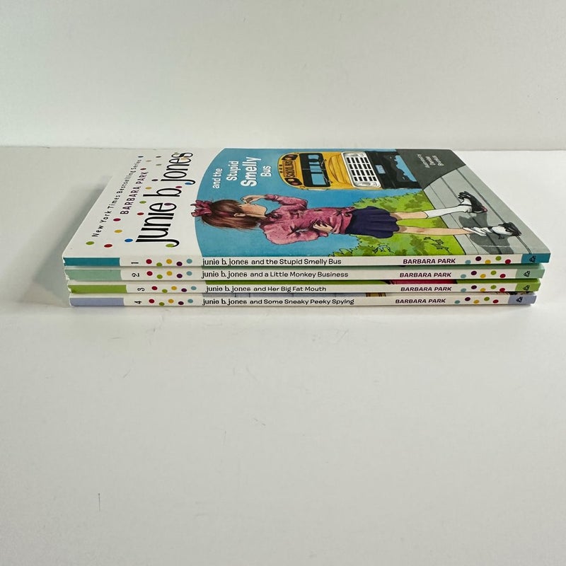 Junie B. Jones bundle, 4 books, 1-4 in series