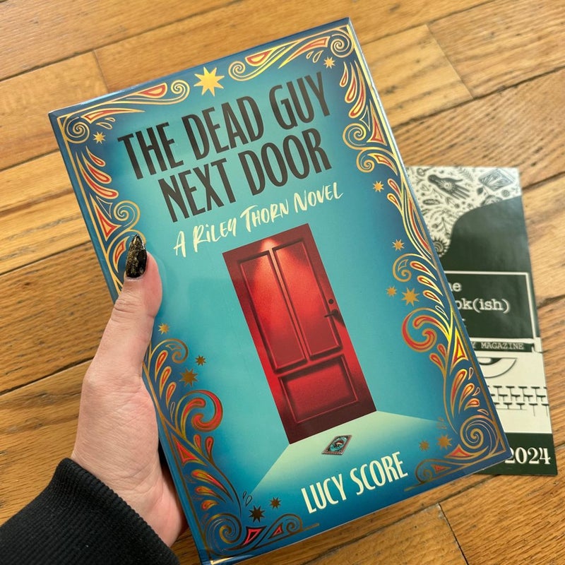 Dead Guy Next Door by Lucy Score Bookish Darkly Box