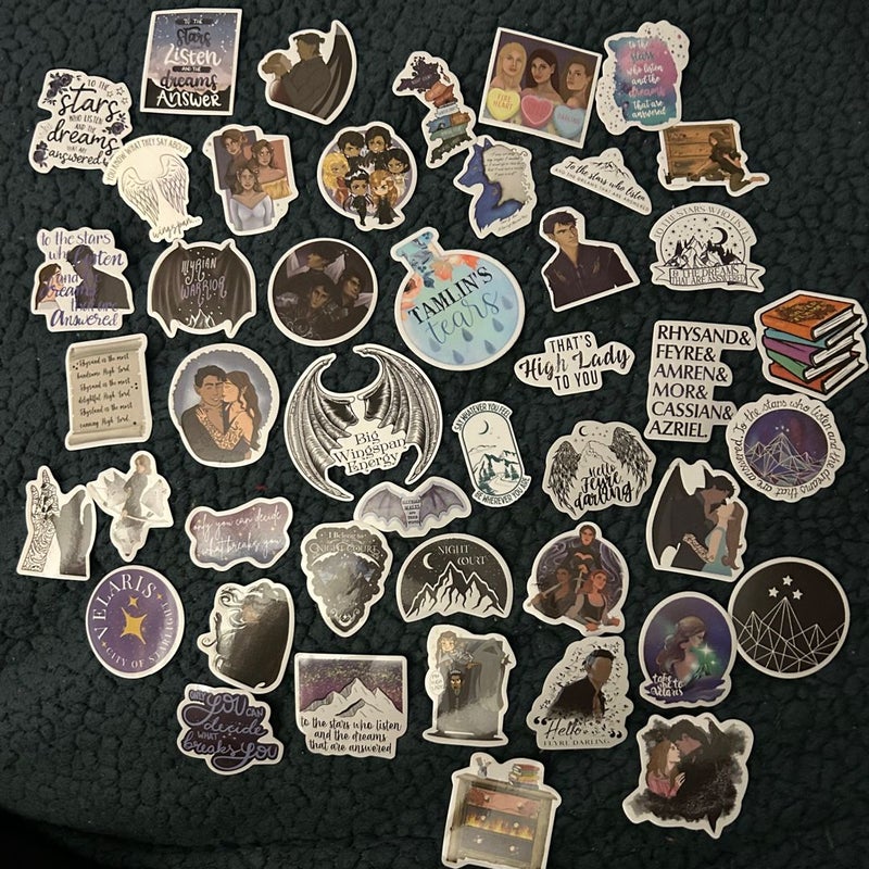 ACOTAR stickers (40+)