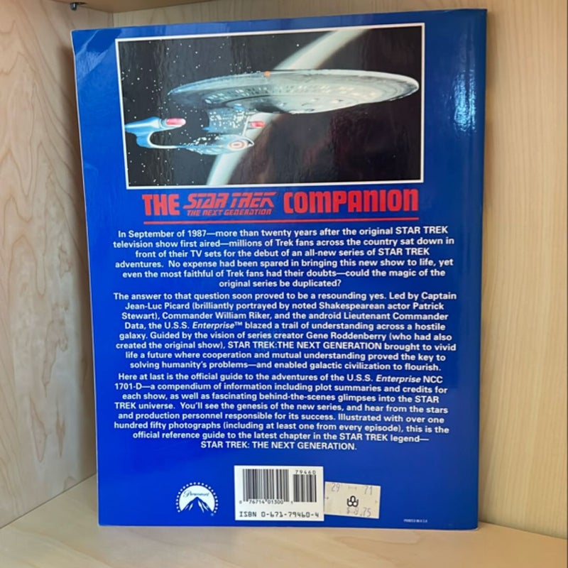 The Star Trek The Next Generation Companion