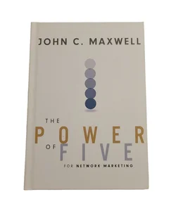 The Power of Five for Network Marketing By John C. Maxwell - BRAND NEW BOOK