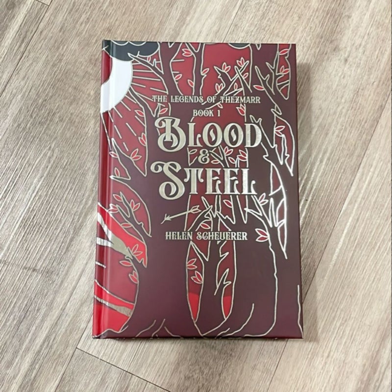 Blood and Steel - Signed (Moonlight book box) 