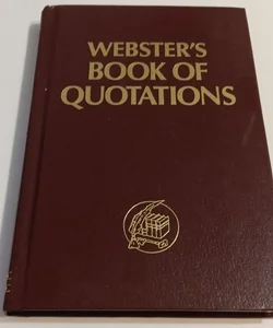 Webster's Book of Quotations.    (B-0347)