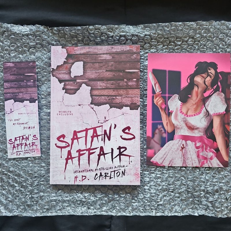 Satans affair Signed website exclusive