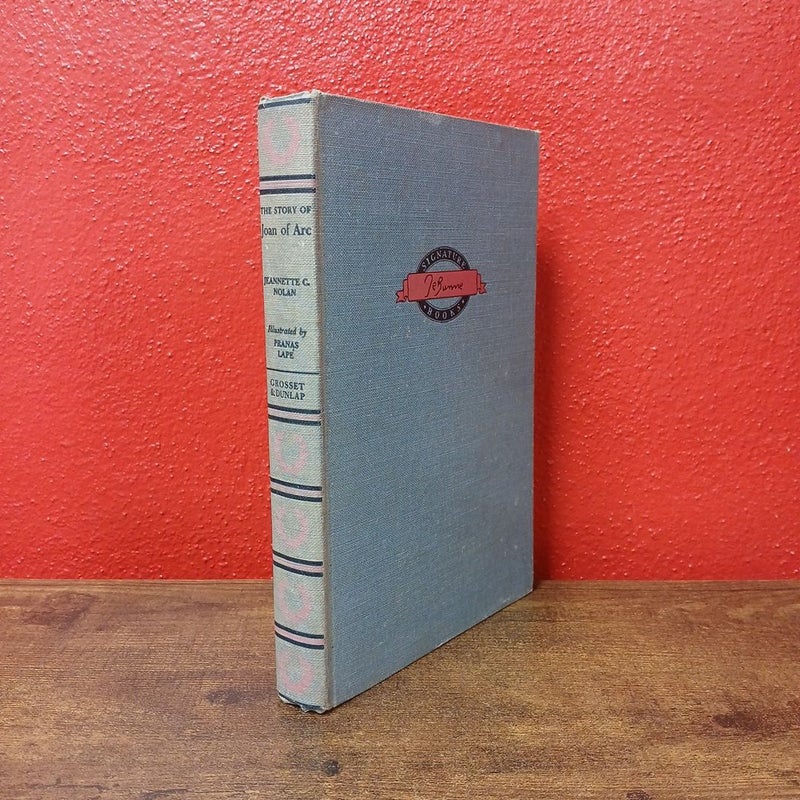Signature Book THE STORY OF JOAN OF ARC, 1953