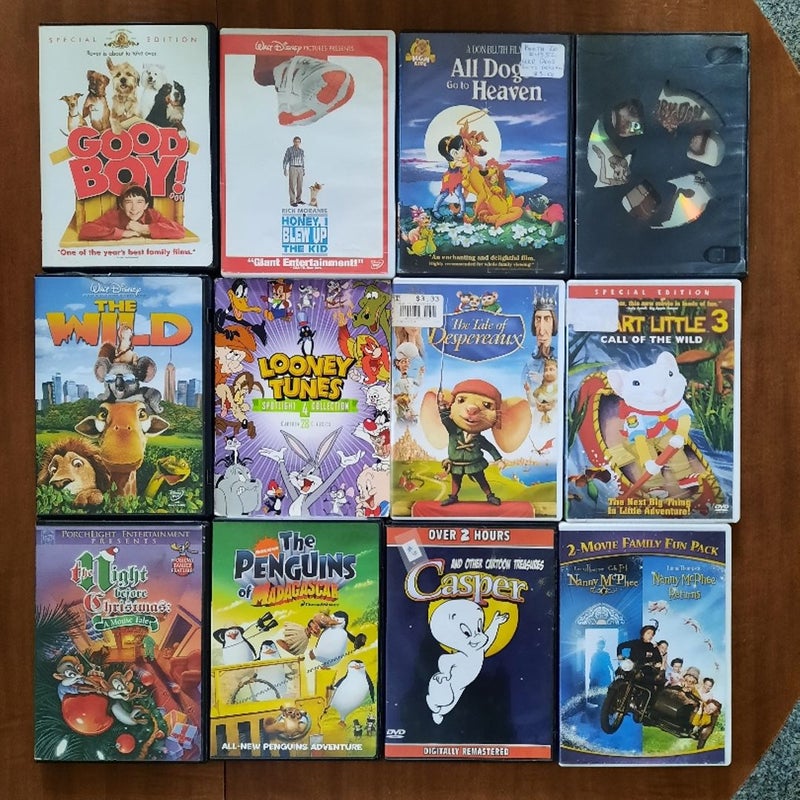 Family movie bundle (not book) 